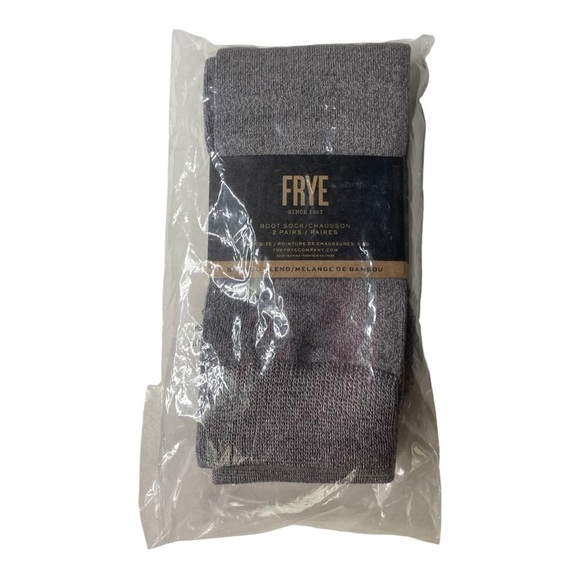 NWT Frye Women’s 2 Pairs Of Bamboos Blend Boots Socks - Picture 1 of 4
